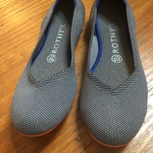 Rothys Gray Flat